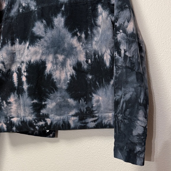 Empyre Freya Black Tie Dye Corduroy Jacket - Picture 10 of 11